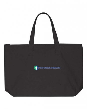 Tote with Top Zippered Closure